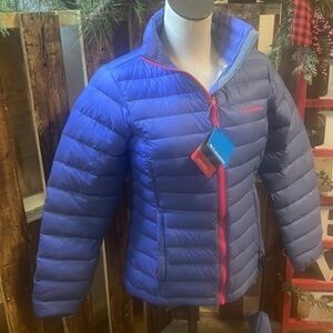 Columbia sister brook II jacket omni-heat thermal light zip New Coat Size small